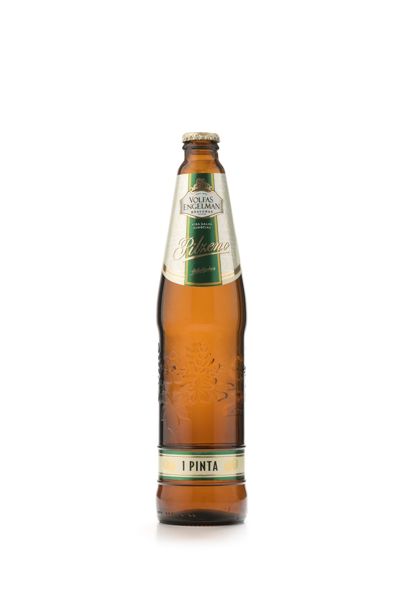 Пиво Вольфас Энгельман Пилзено Пинта, светлое, 0.568л